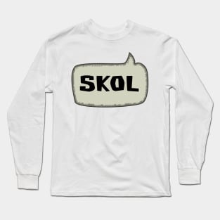 Skol Speech Bubble Long Sleeve T-Shirt